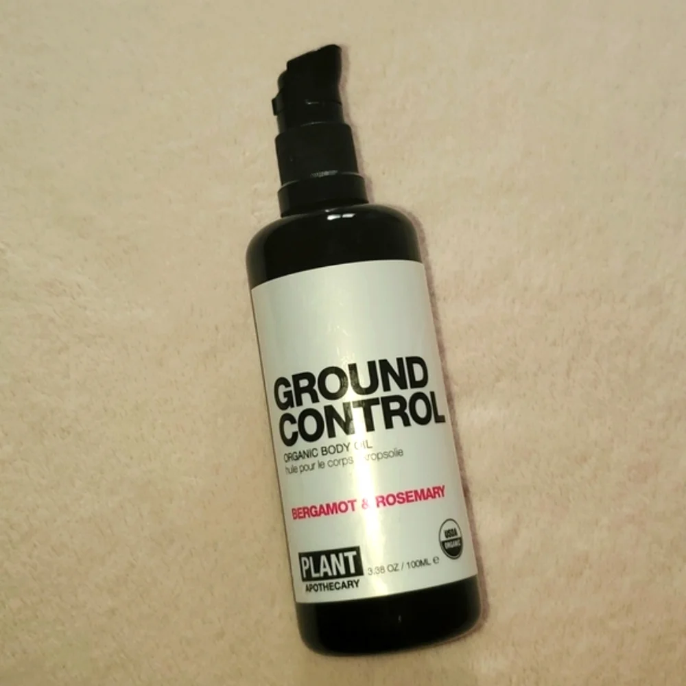 PLANT Apothecary GROUND CONTROL Organic Body Oil Bergamot & Rosemary